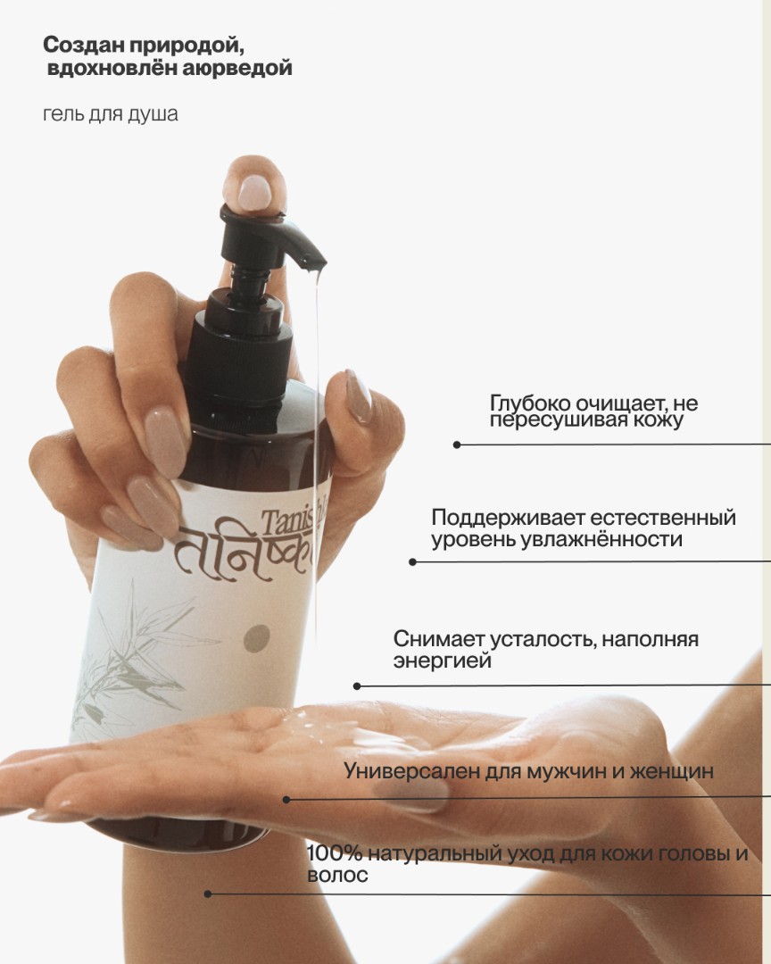 Гель для луша BAMBOO-WHITE TEA 4