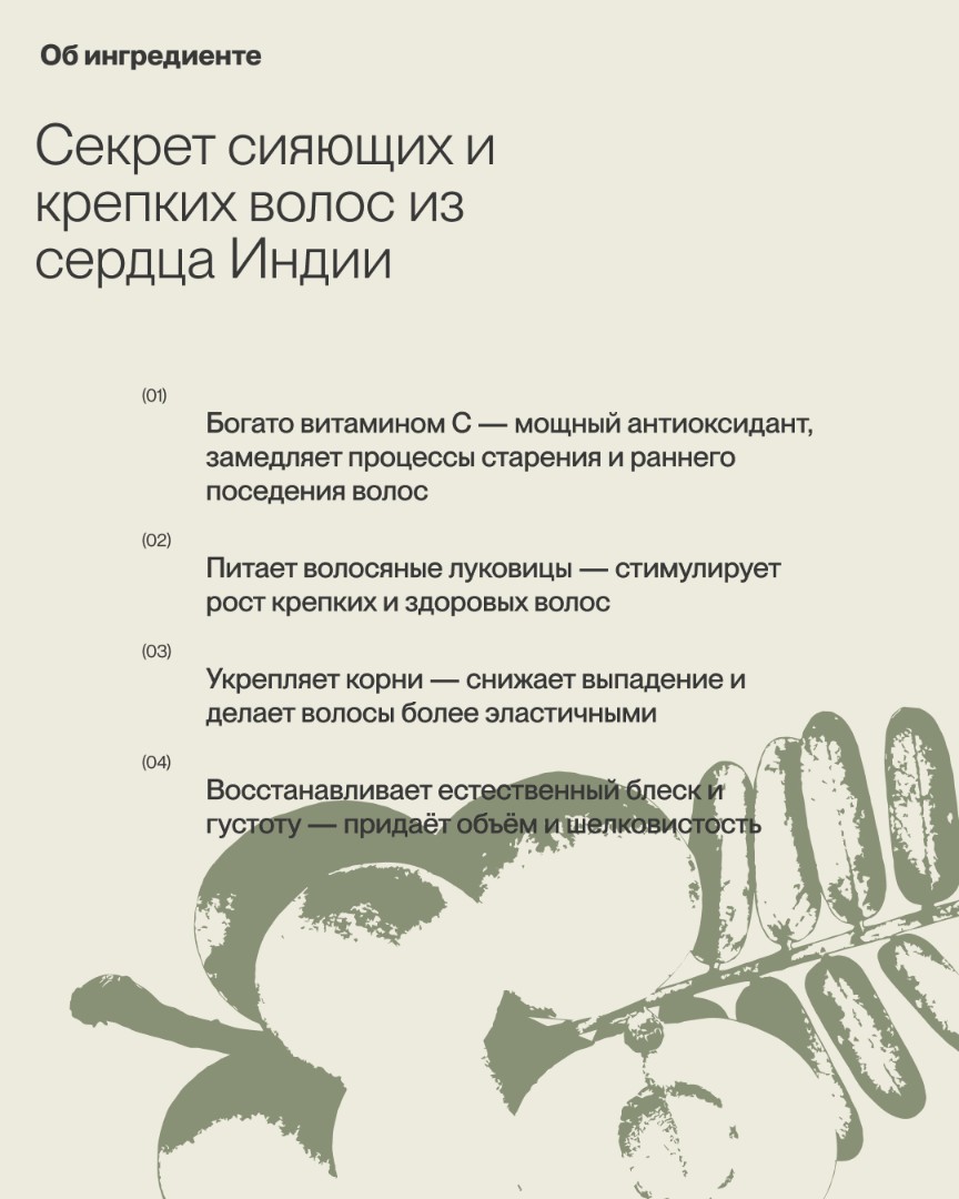 Масло для волос AMLA 3